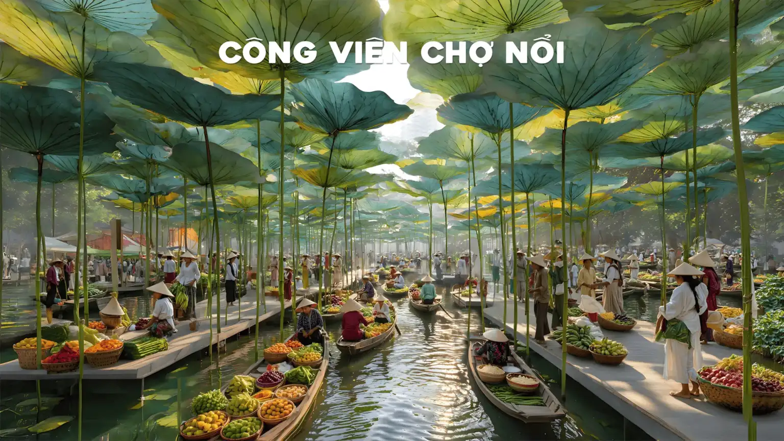 C&ocirc;ng vi&ecirc;n chợ nổi đầu ti&ecirc;n tại Kh&aacute;nh H&ograve;a, Charmora City t&aacute;i hiện n&eacute;t văn h&oacute;a s&ocirc;ng nước đặc trưng miền Nam.