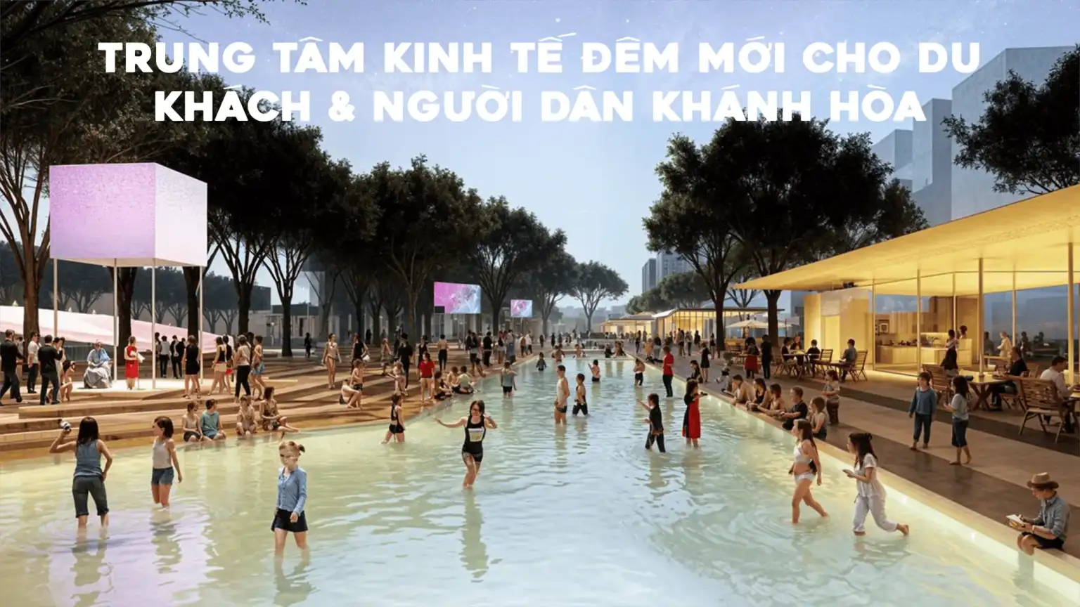 Trung t&acirc;m kinh tế đ&ecirc;m mới cho du kh&aacute;ch v&agrave; người d&acirc;n, Charmora City định h&igrave;nh &ldquo;Nha Trang kh&ocirc;ng ngủ&rdquo; s&ocirc;i động 24/7.