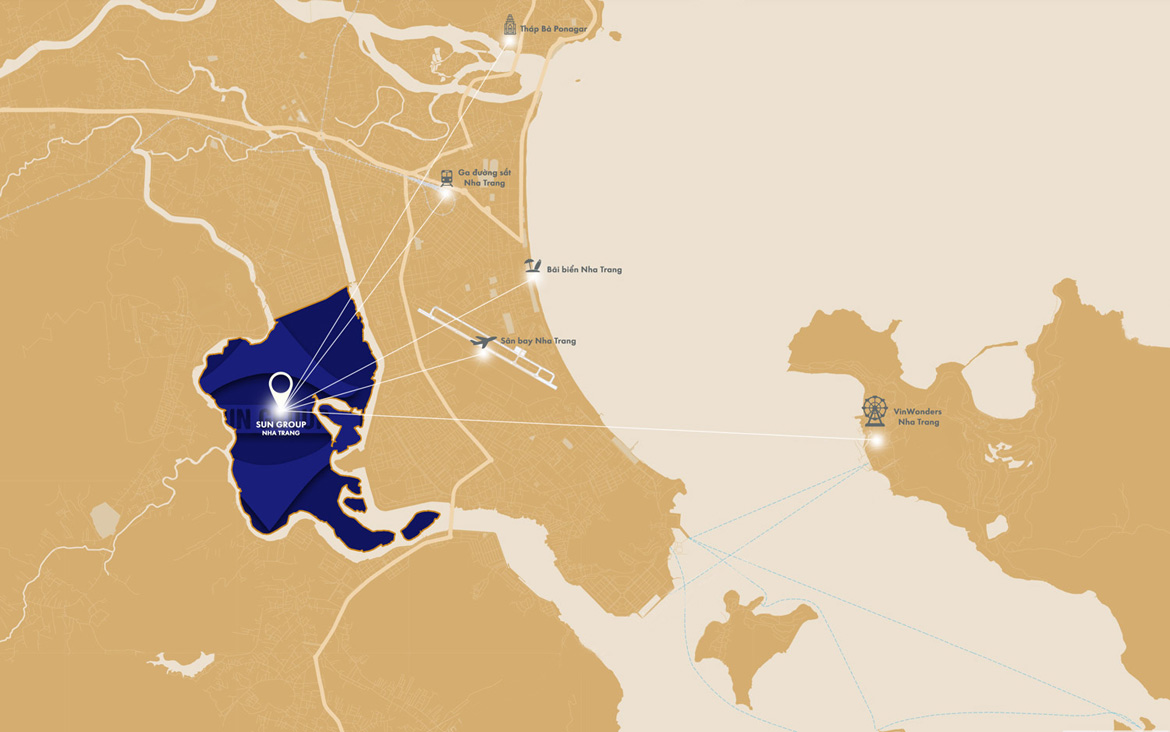 Từ Charmora City Nha Trang, cư d&acirc;n dễ d&agrave;ng di chuyển đến mọi điểm đến trọng yếu của th&agrave;nh phố v&agrave; khu vực 