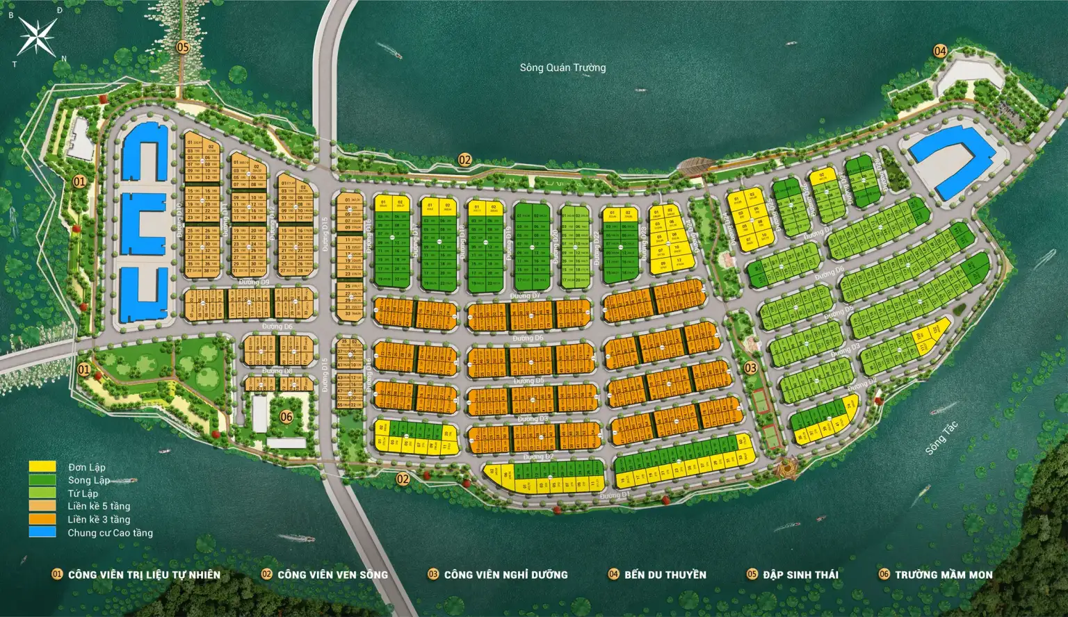 Tổng Thể Mặt Bằng Charmora City