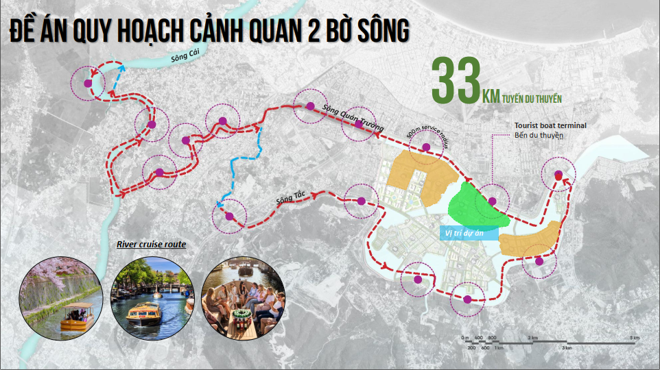Nơi hai d&ograve;ng s&ocirc;ng Tắc &ndash; Qu&aacute;n Trường giao h&ograve;a trước khi đổ ra biển lớn