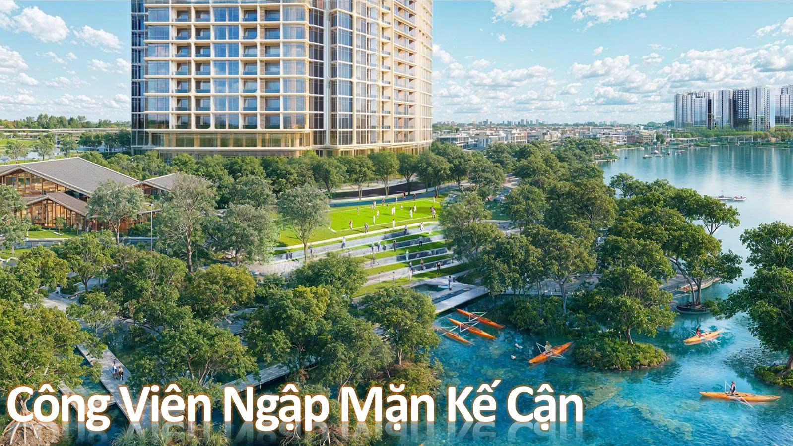 C&ocirc;ng vi&ecirc;n ngập mặn kế cận
